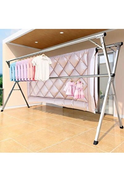 Twinkle Mart Clothes Drying Rack for Laundry Foldable Free of Installation Ad...