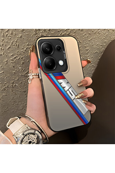 Hontinga حافظة صلبة رفيعة مضادة للسقوط بنمط BMW متوافقة مع Redmi Note 14S