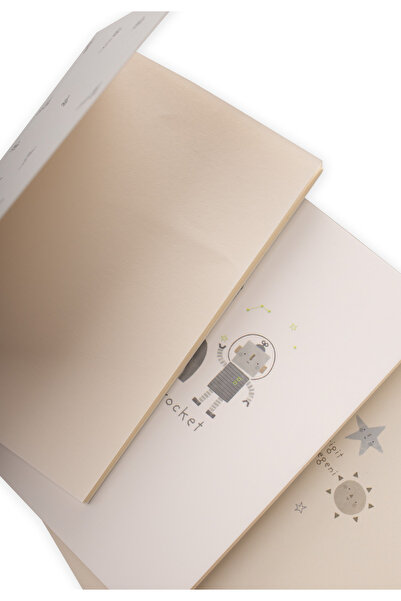 Cigit Triple Block Notepad Space Themed