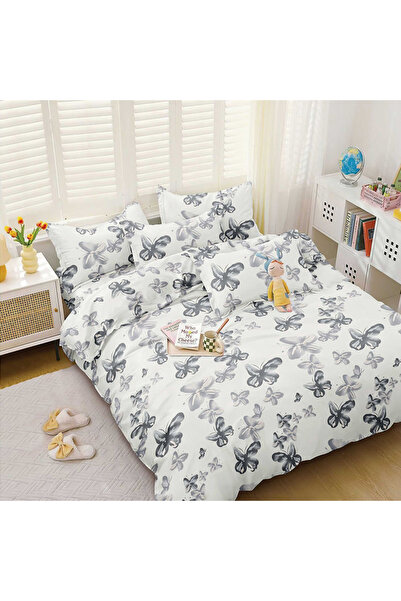 OEM Bed linen 230x250 for double bed 2 people, 4 pieces, Satin cotton, DREAM-...
