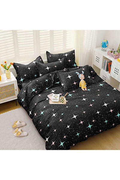 OEM Bed linen 230x250 for double bed 2 people, 4 pieces, Satin cotton, DREAM-...