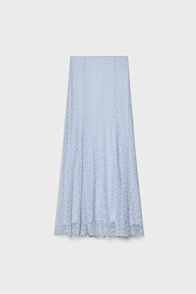 Stradivarius Lace midi skirt