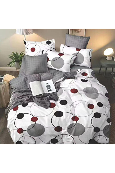 OEM Bed linen 230x250 for double bed 2 people, 4 pieces, Satin cotton, DREAM-...