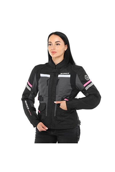 MOTOANL Motosiklet Kadın Montu 4 Mevsim Uzun Oxford 600-d Dayanıklı Kumaş Wom...