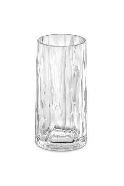Koziol Highball Glass Transparent Club No 8 400ml, Polycarbonate