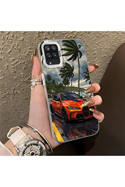 Hontinga حافظة صلبة رفيعة مضادة للسقوط بنمط السيارة الكلاسيكية متوافقة مع هات...