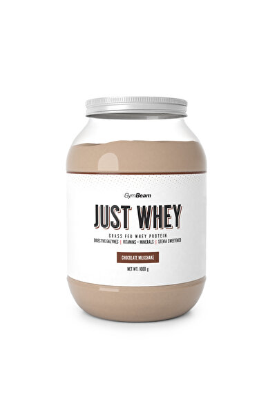 GymBeam Proteine ​​Just Whey, 1000 g, milkshake cu ciocolată