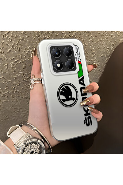 Hontinga حافظة صلبة رفيعة مضادة للسقوط بنمط AMG متوافقة مع هاتف Redmi Note 14...