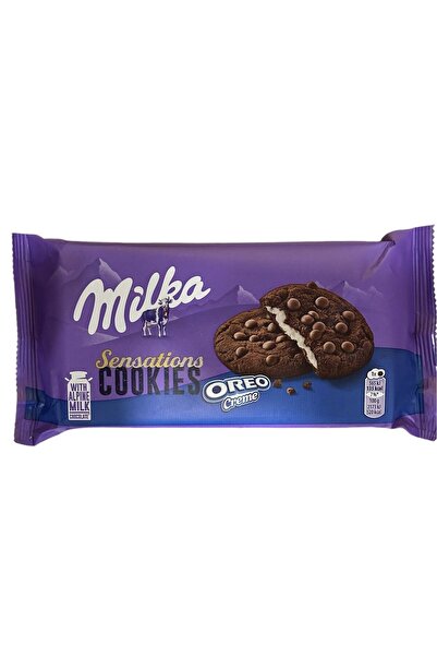 Milka بسكويت سينسشنز أوريو بالكريمة 156 جرام * عبوة من قطعتين