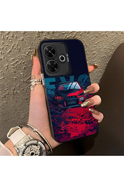 Hontinga حافظة صلبة رفيعة مضادة للسقوط بنمط السيارة الكلاسيكية متوافقة مع هات...