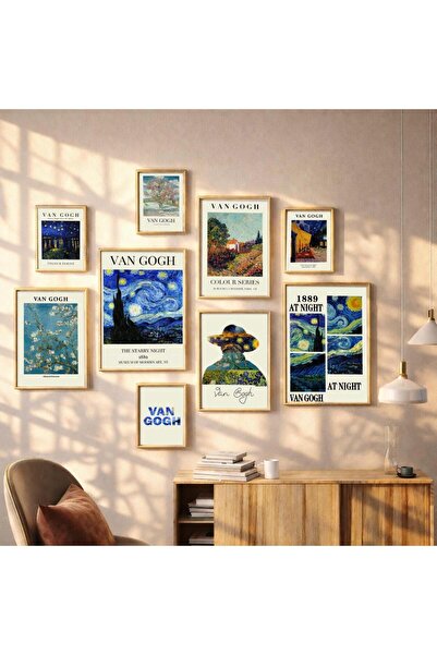 4gdran A set of modern-designed canvas paintings with a hollow, colored woode...