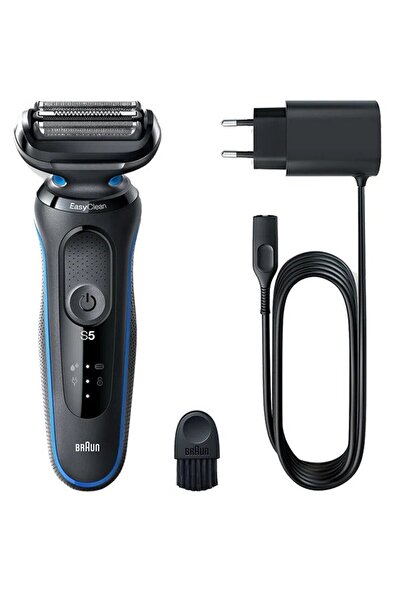 Braun Ξυριστική μηχανή 50-B1000S, Μπαταρία, Χρόνος λειτουργίας 50 λεπτά, Μαύρ...
