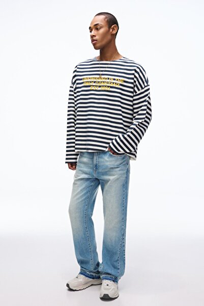 Bershka Konforlu flare fit jean