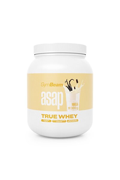 GymBeam Proteine ​​ASAP True Whey, 900 g, vanilie