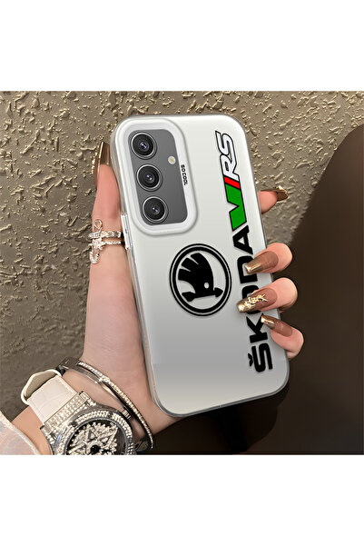 Hontinga حافظة صلبة رفيعة مضادة للسقوط بنمط AMG متوافقة مع هاتف سامسونج جالاك...