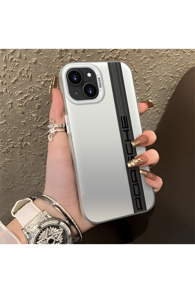 Hontinga iPhone 15 Plus/14 Plus ile Uyumlu Araba Rozeti Desenli Anti Düşme İn...