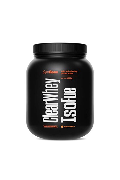 GymBeam Proteine ​​din zer IsoFue, 1000 g, mango și maracuja
