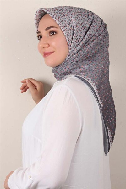 PİRAMİT Nirvana Soft Eşarp 8092-11 Füme