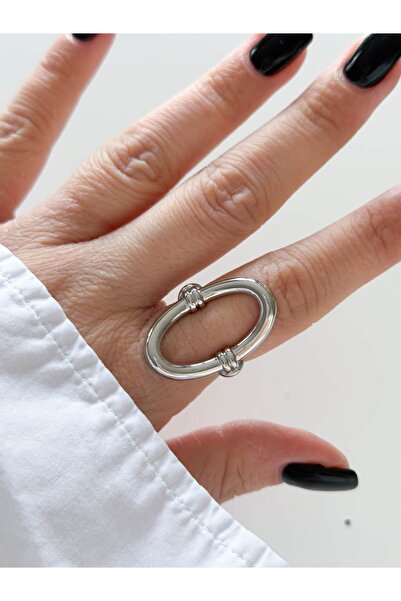 CHARMLUCKY Knot Oval Ring