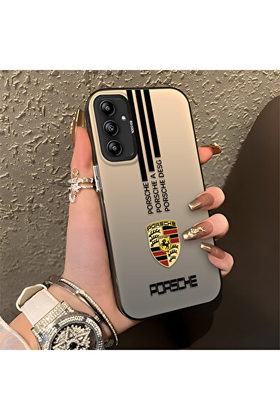 Hontinga حافظة صلبة رفيعة مضادة للسقوط بنمط شارة السيارة متوافقة مع هاتف سامس...