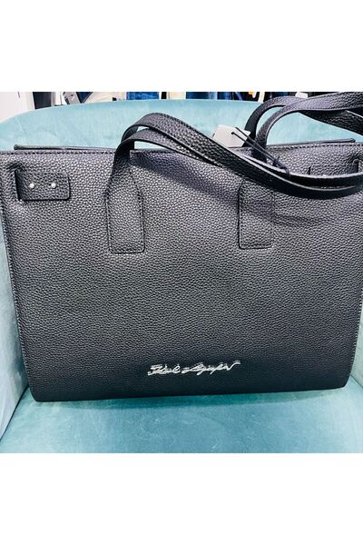 Karl LagerfeId LARGE BLACK HANDBAG
