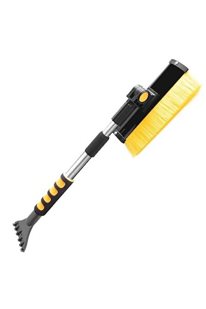 OEM Telescopic Snow Brush with Rubber Blade for Water and Ice Cleaning
