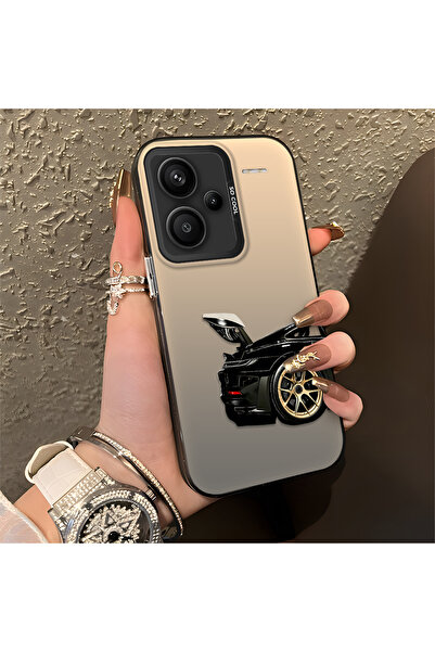 Hontinga Redmi Note 13 Pro Plus+ 5G ile Uyumlu spor arabası Desenli Anti Düşm...