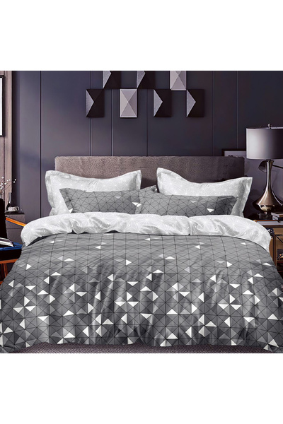 OEM Bed linen 230x250 for double bed 2 people, 4 pieces, Satin cotton, DREAM-...