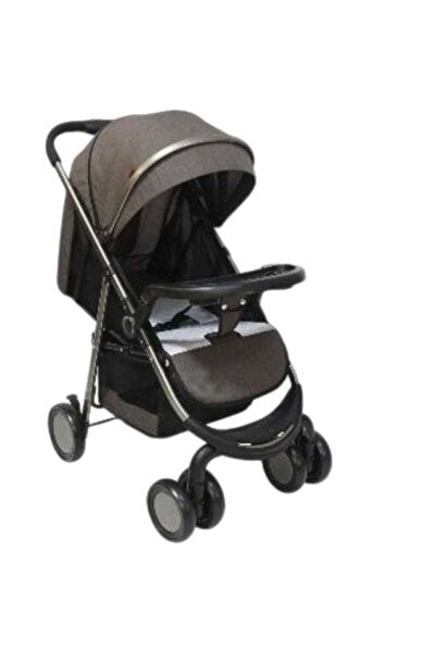 Star Kids عربة أطفال فاخرة خفيفة الوزن قابلة للطي مع صينية طعام وسلة تخزين