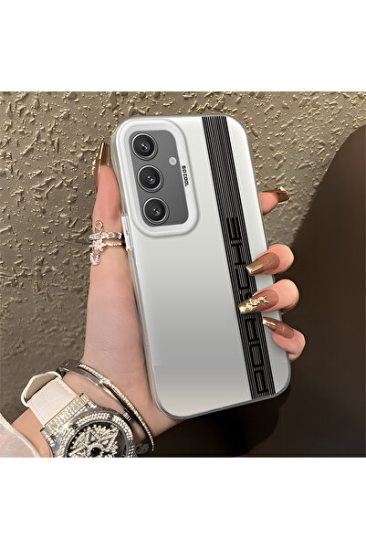 Hontinga حافظة صلبة رفيعة مضادة للسقوط بنمط شارة السيارة متوافقة مع هاتف سامس...