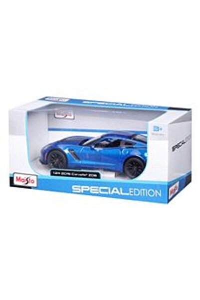 Maisto 1:24 Special Edition 2015 Corvette Z06 Die-Cast Vehicle - Blue