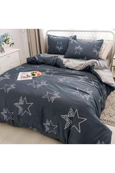 OEM Bed linen 230x250 for double bed 2 people, 4 pieces, Satin cotton, DREAM-...