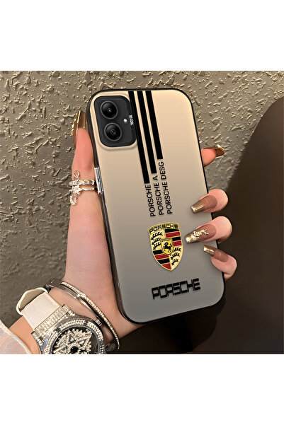 Hontinga حافظة صلبة رفيعة مضادة للسقوط بنمط شارة السيارة متوافقة مع هاتف سامس...