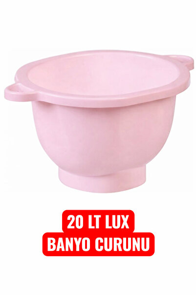 wete home Plastik Curun Kurna 20 Lt Banyo Su Kovası Hamam Kovası