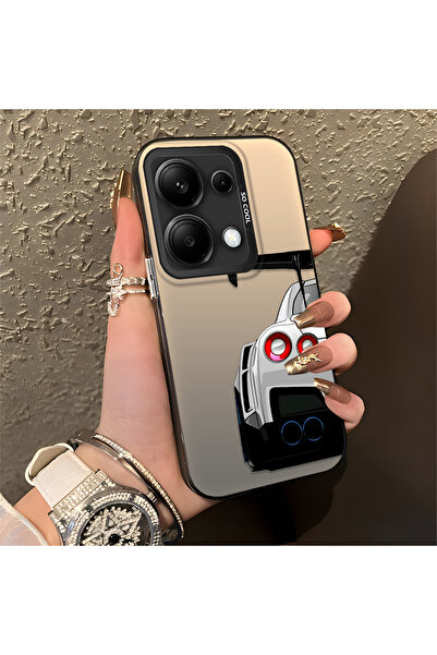 Hontinga حافظة صلبة رفيعة مضادة للسقوط بنمط السيارة متوافقة مع هاتف Redmi Not...