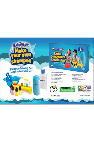 Play Toys PLAYTOYS NIKOLA TESLA DIY SHAMPOO FACTORY