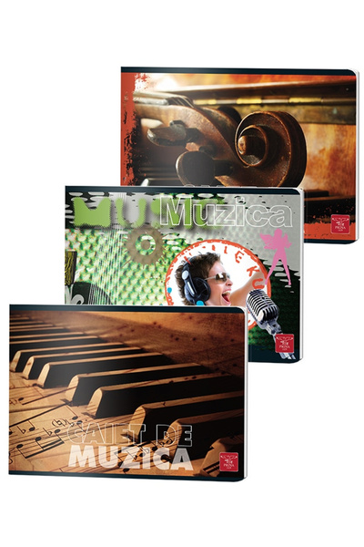 PIGNA Music Notebook 24 Pages Polychrome Cover