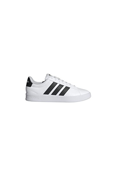 adidas Grand Court 3.0 Erkek Spor Ayakkabı IH1472 FTWWHT/CBLACK/FTWWHT