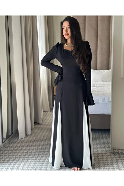 Genenic wavy evening dress