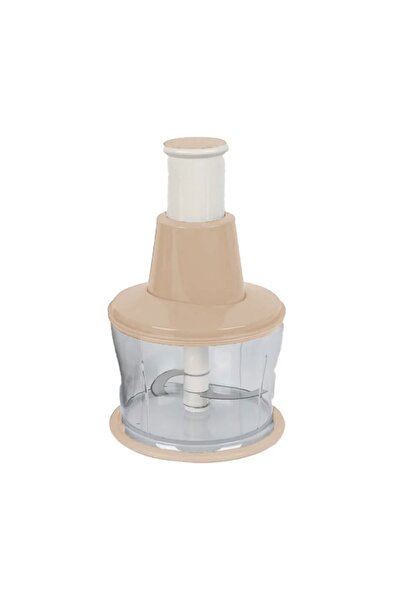 asude plastik Press Chopper 3-Blade Hand Grinder with Push-Lock Mechanism