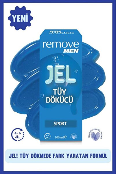 remove Jel Tüy Dökücü Men Sport 100 ml