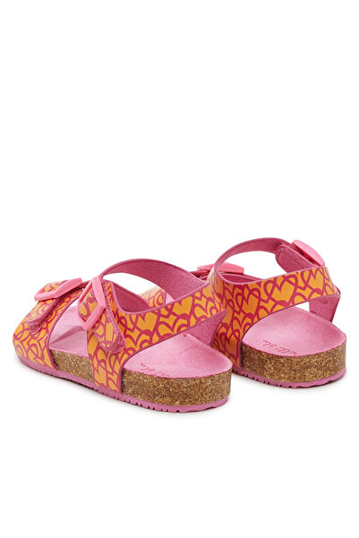 Nelli Blu Sandale portocalii pentru fete CXS-B70-54