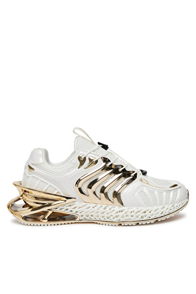 Plein Sport Teniși bărbătești Alb / Auriu The Thunder Stroke G