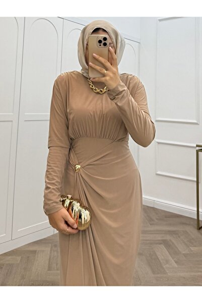 bezenstore LEYA SANDY ELBİSE
