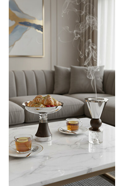 Generic Date-themed sweets holder set with incense burner in an elegant design