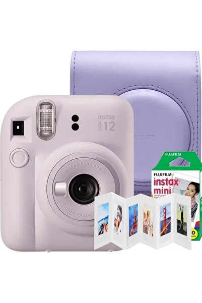 Fujifilm Σετ Instax Mini 12 με θήκη, πλαίσιο 6 θέσεων και φιλμ