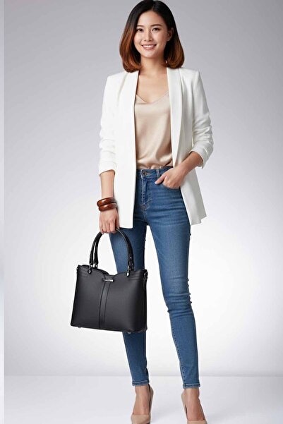 vynor atelier Geantă de umăr și de mână pentru femei - Geantă stil urban cu c...