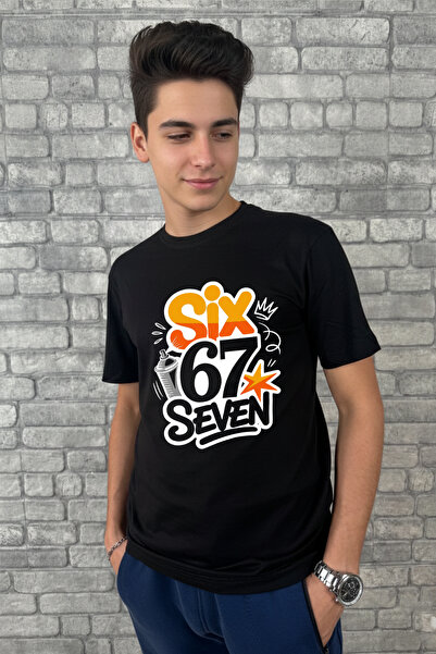 barsdepo Six Seven Printed Unisex T-Shirt for Children / Adults (with Surpris...