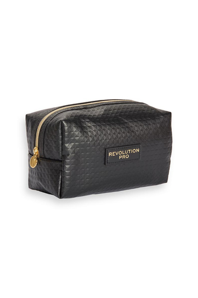 MAKEUP REVOLUTION , Geantă de machiaj din material textil, neagră