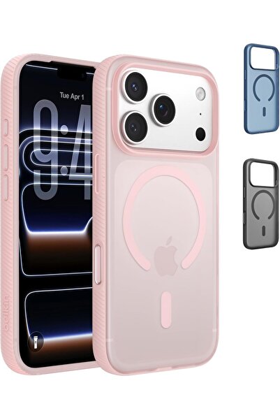 Belkin SheerForce Grip MagSafe Compatible iPhone 17 Pro Case with Slim Design...